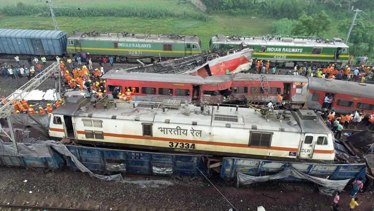 Odisha triple train crash