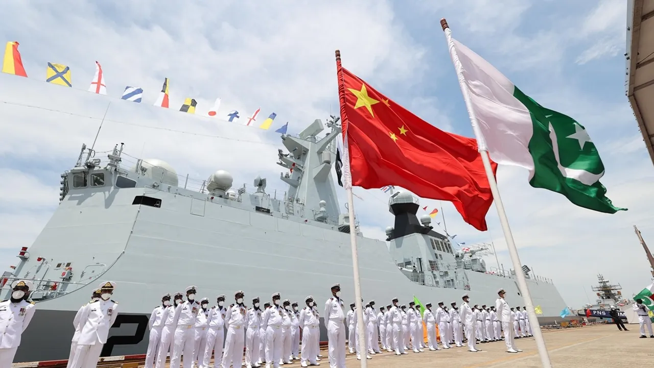 Indian Navy monitoring movement of Chinese warships participating in exercise with Pakistan