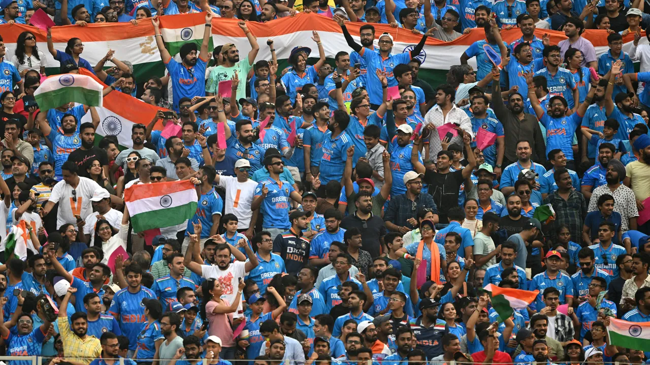 World Cup hits 1 million fans Cricket Fans