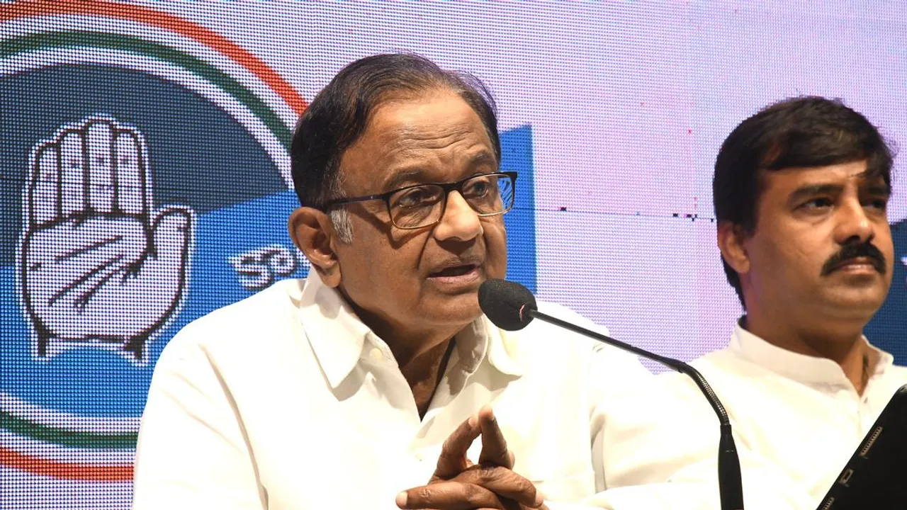 P Chidambaram in Telangana