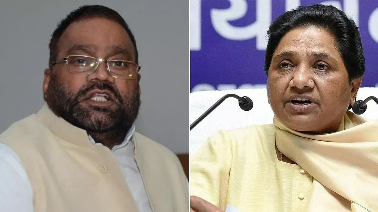 Mayawati accuses SP leader of stirring religious couldron for pre-poll mileage