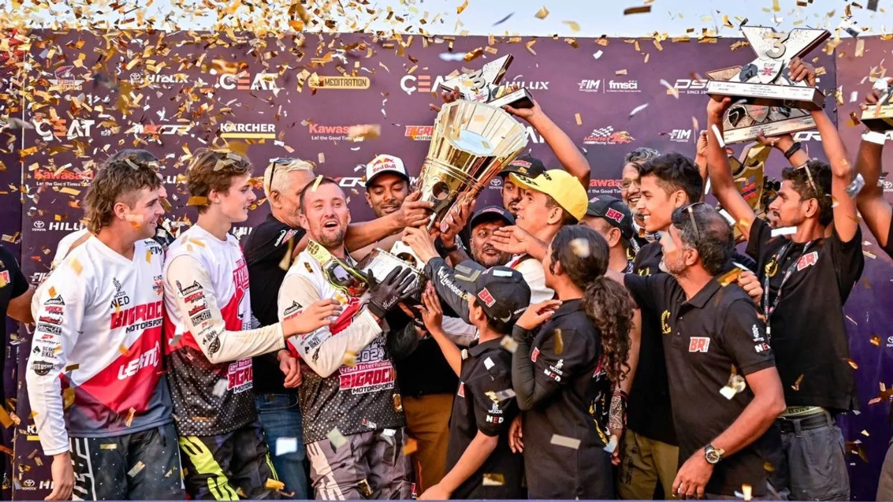 BigRock Motorsport dominates Grand Finale of Indian Supercross Racing League
