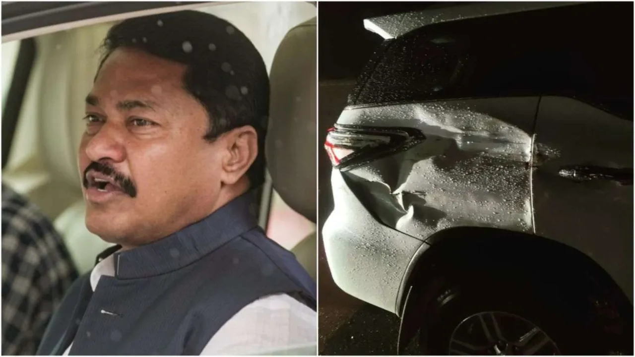 Maharashtra Cong chief Nana Patole escapes unhurt after truck hits his car in Bhandara