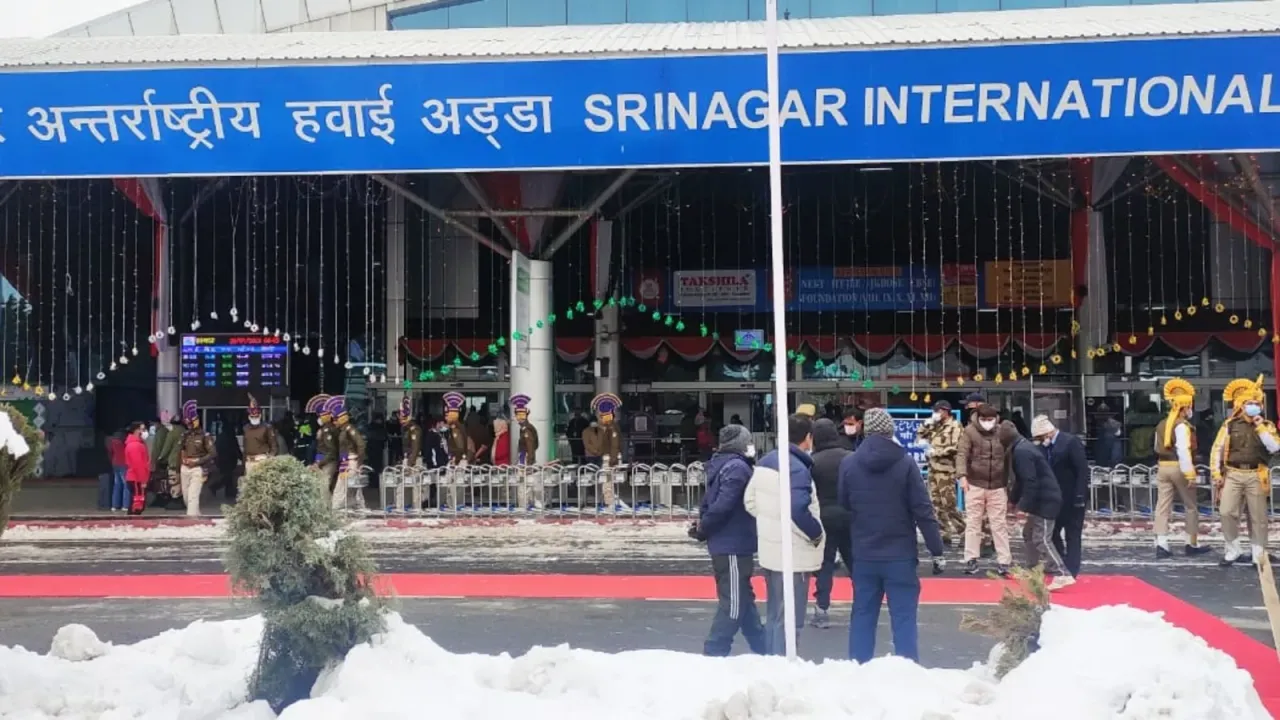 Srinagar Airport Kashmir
