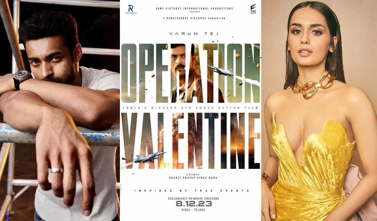 Varun Tej, Manushi Chhillar's 'Operation Valentine' wraps filming