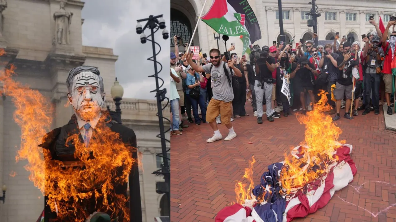 Anti-Israel Protest Washington