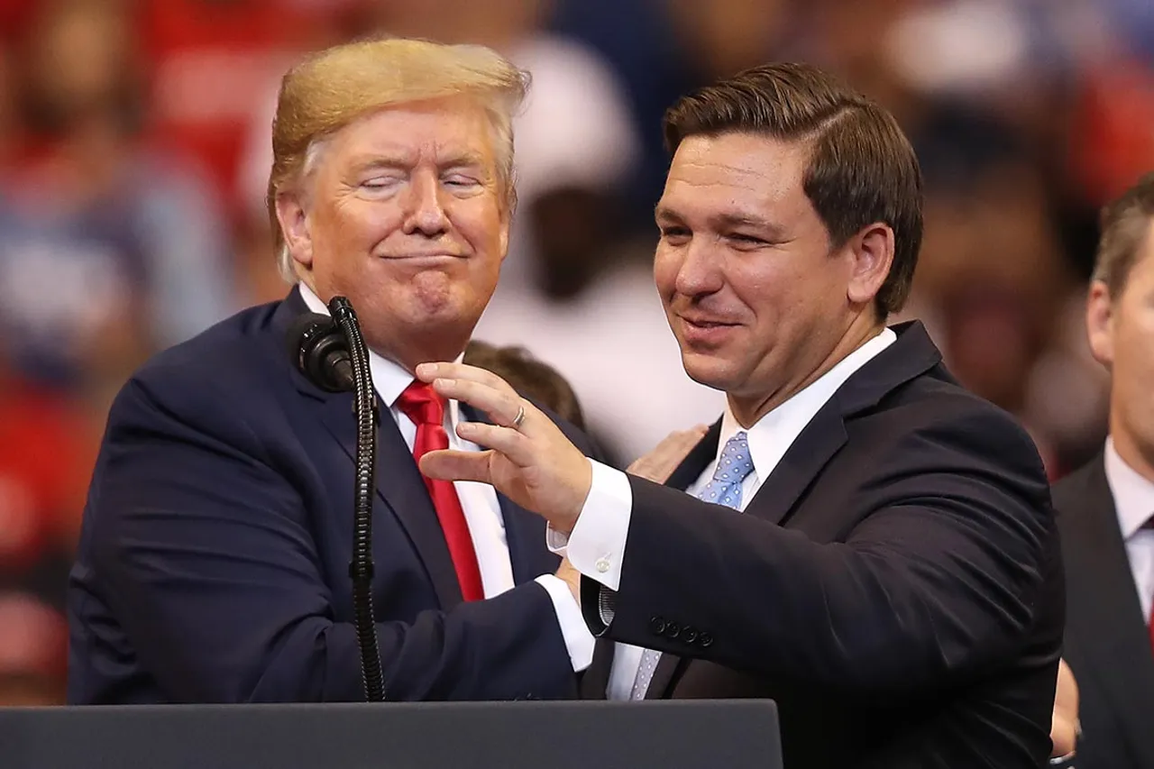 Ron DeSantis Donald Trump