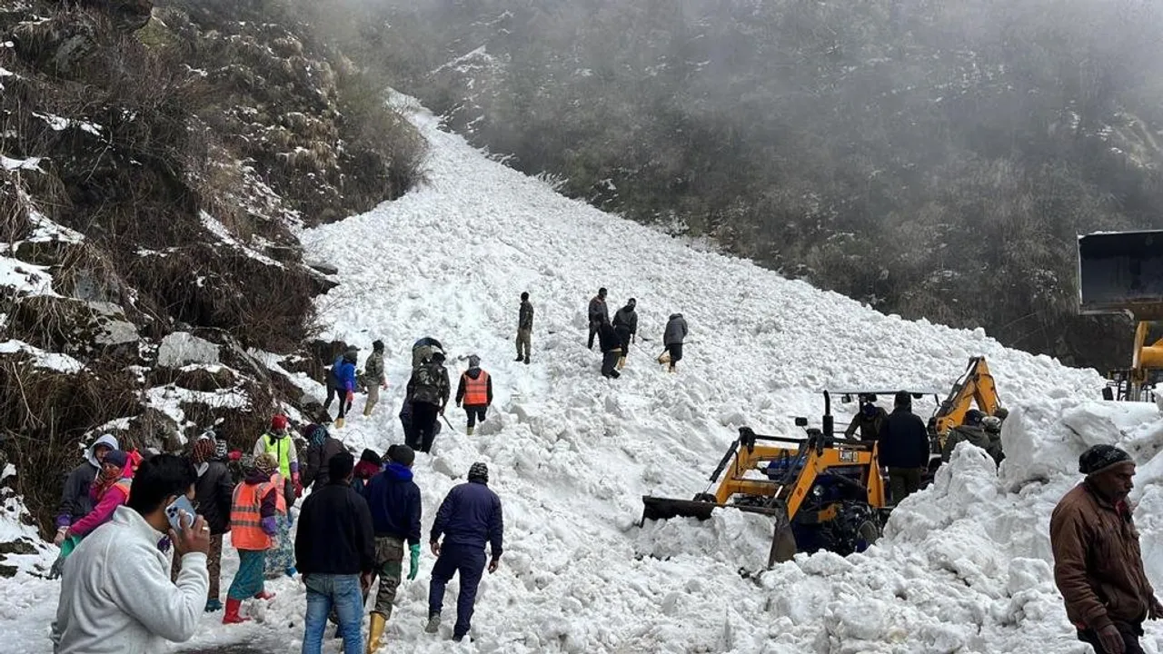 Rescue operations underway in Sikkim to find tourists trapped in avalanche