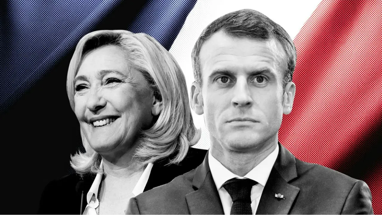 Marine Le Pen Emmanuel Macron