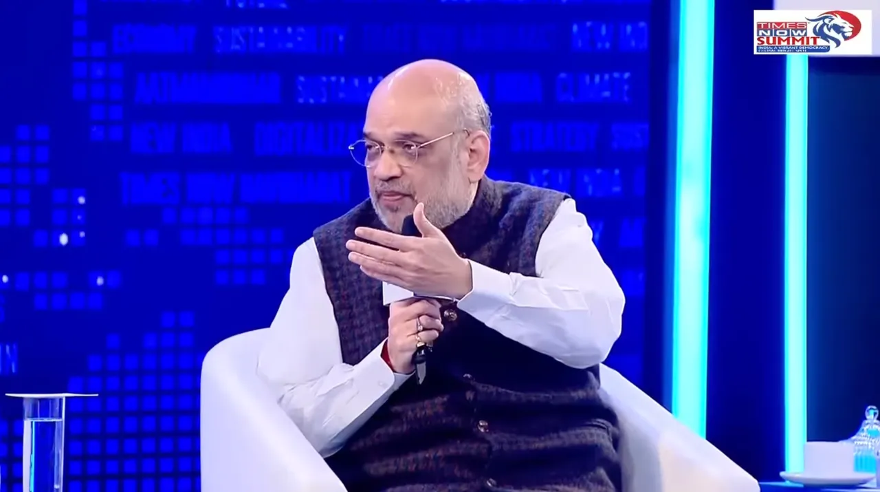 Amit Shah at Times Now Summit 2022