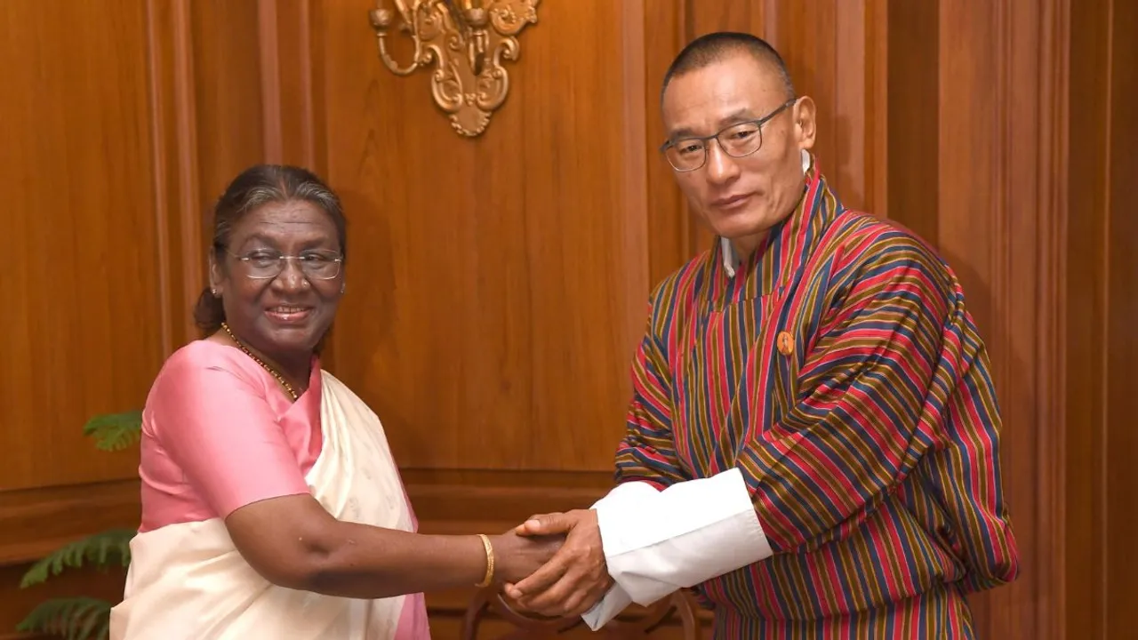 Prime Minister Dasho Tshering Tobgay of Bhutan called on President Droupadi Murmu at Rashtrapati Bhavan. 