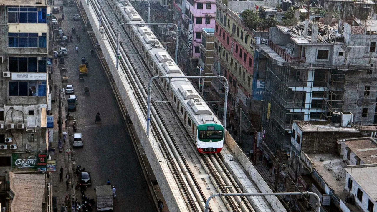 Bangladesh launches first-ever Japan-funded metro service in Dhaka