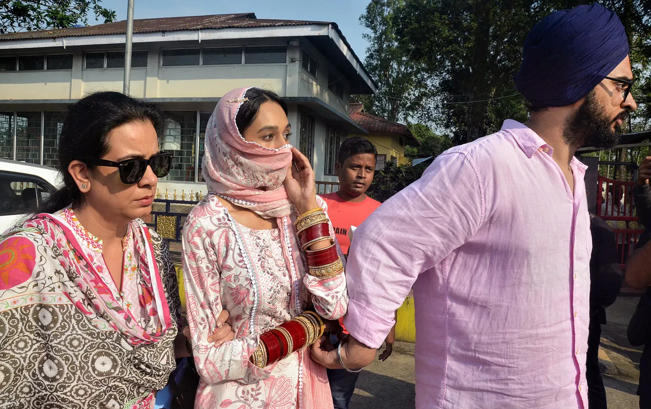 Amritpal Singh's wife meets him at Assam's Dibrugarh jail