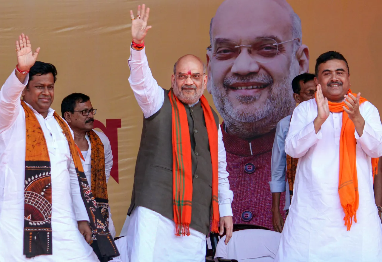 Amit Shah in Birbhum West bengal