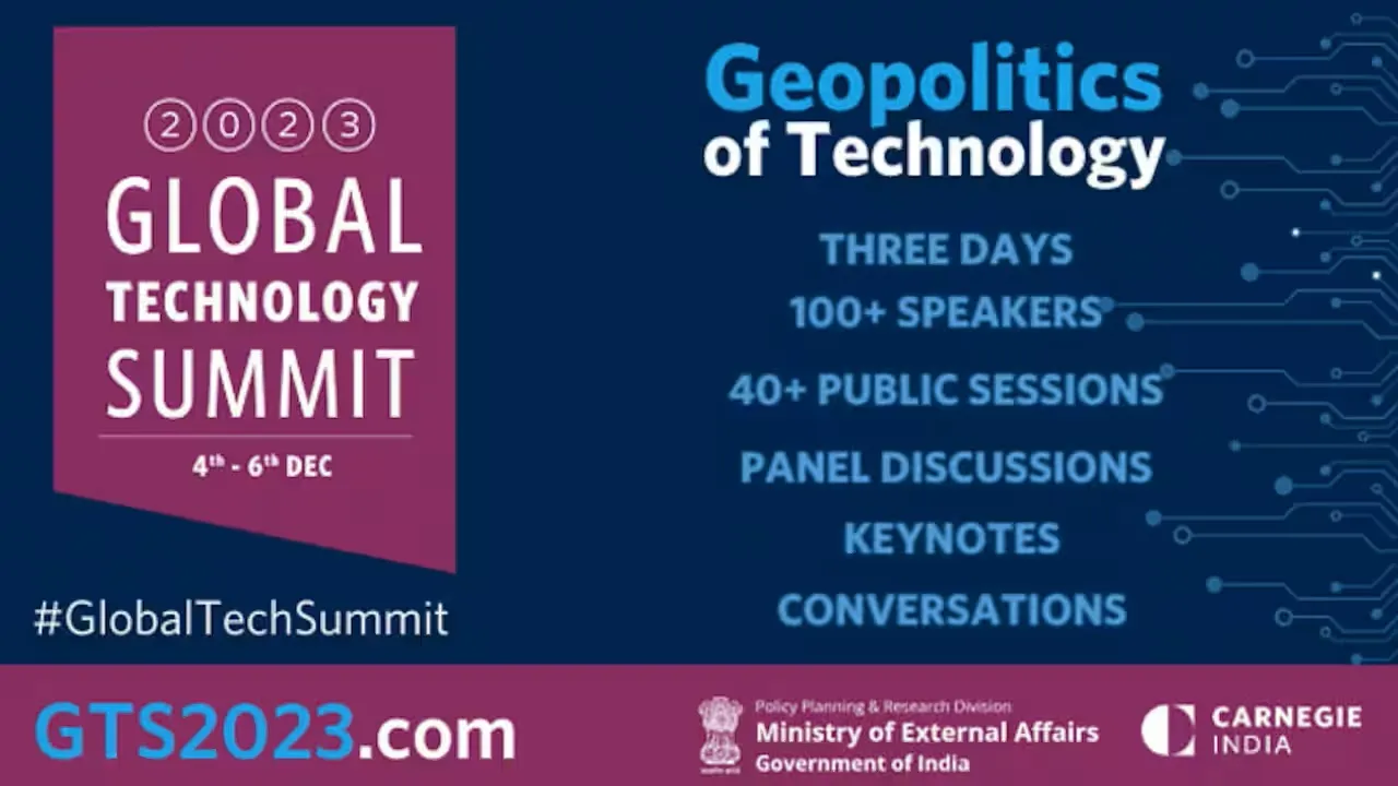 India to host 3-day Global Technology Summit