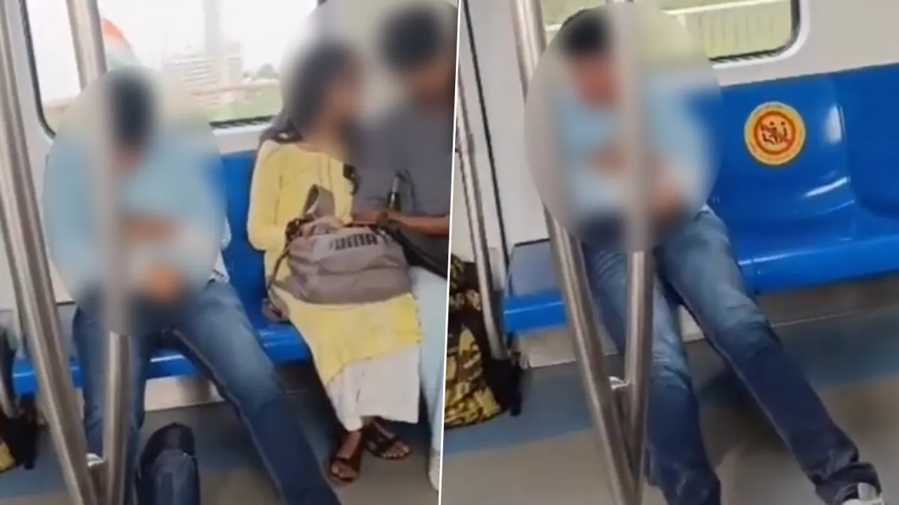 Delhi Metro Masturbation