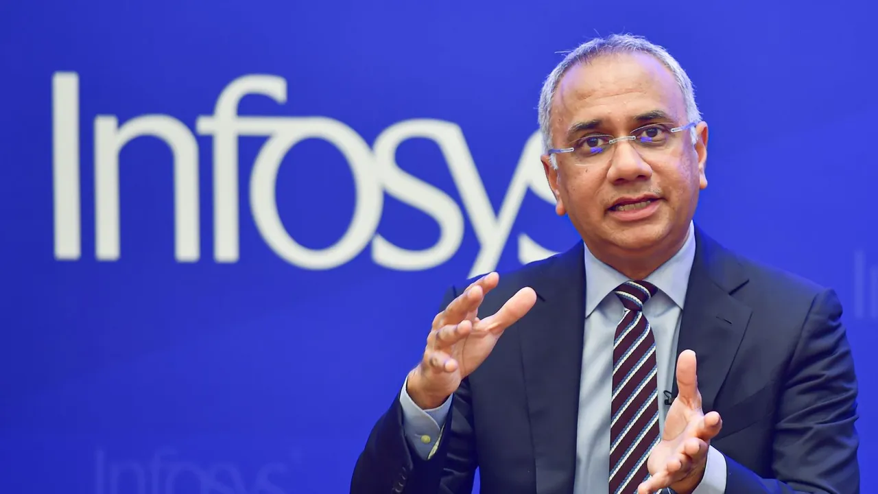 Infosys CEO & MD Salil Parekh (File image)