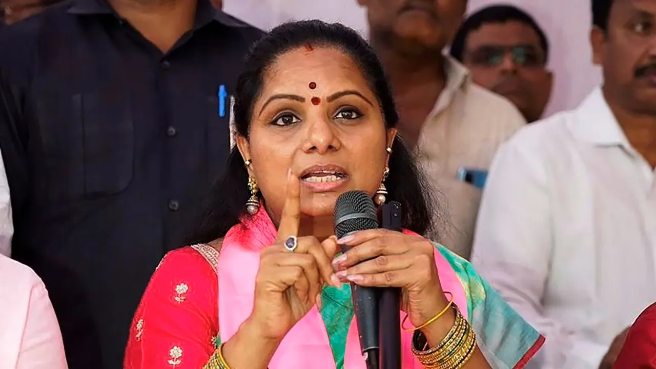 BRS leader Kavitha arrested by ED in Hyderabad, brought to Delhi