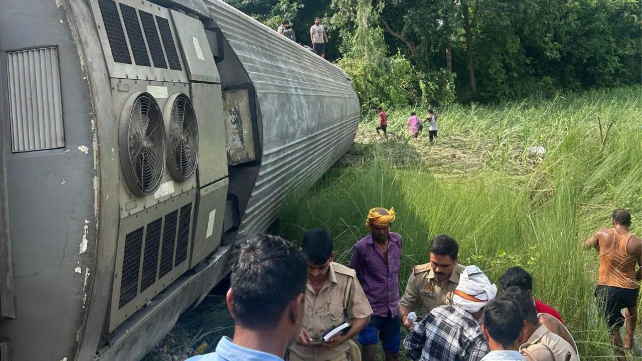 Gonda TraiN Accident Chandigarh-Dibrugarh Train