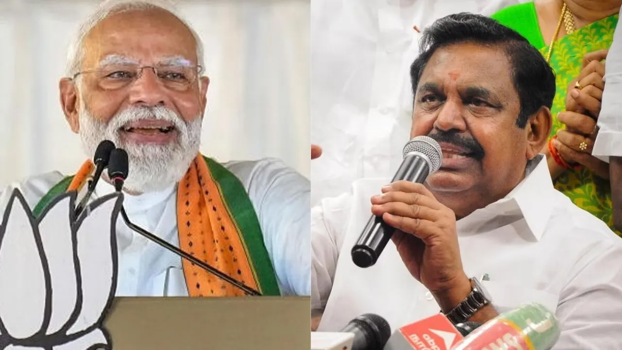 Narendra Modi Edappadi K Palaniswami