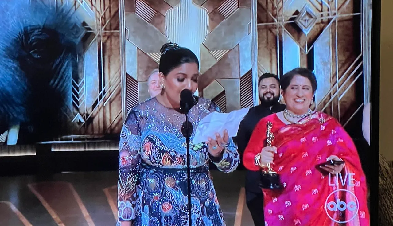 'The Elephant Whisperers' wins Oscar, director dedicates award to 'motherland India'