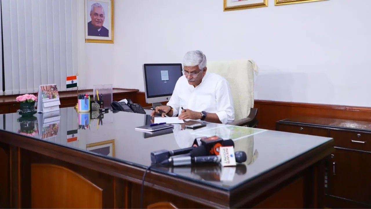 Gajendra Singh Shekhawat takes charge as Minister of Culture