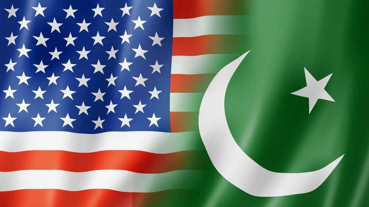 Pakistan USA Flag