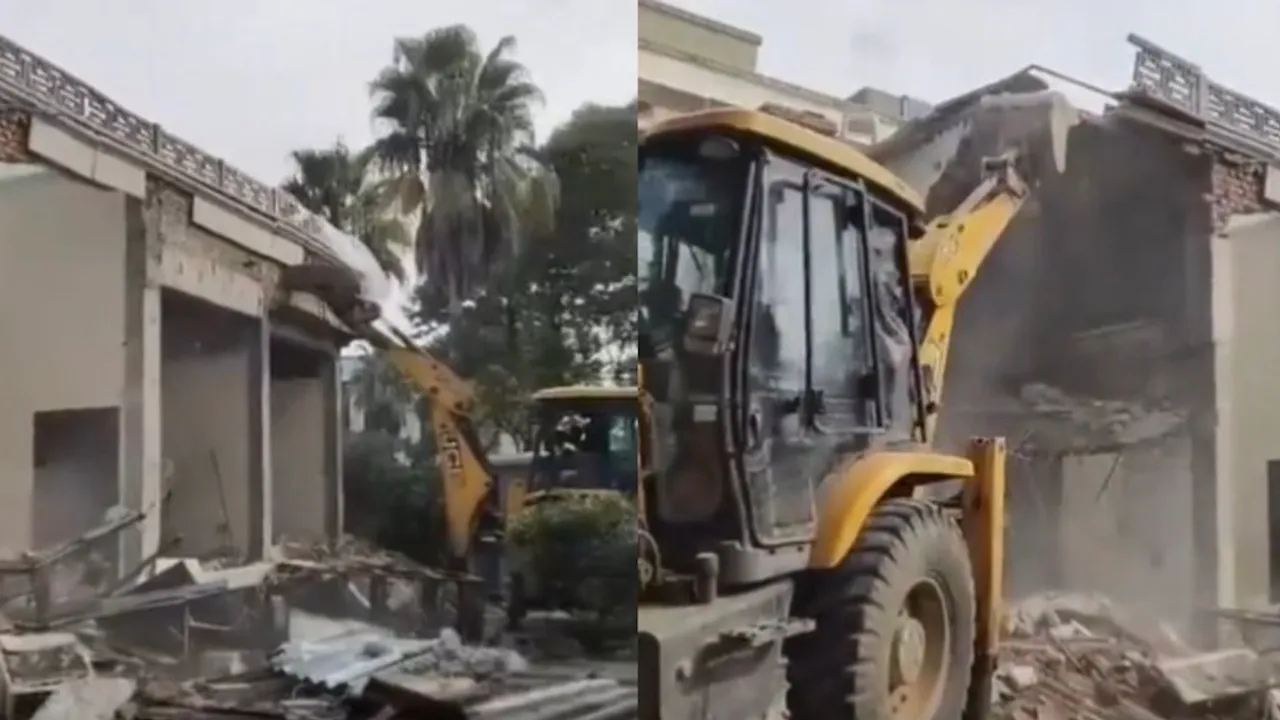 Liquor baron late Ponty Chadha's Rs 400-crore farmhouse demolished