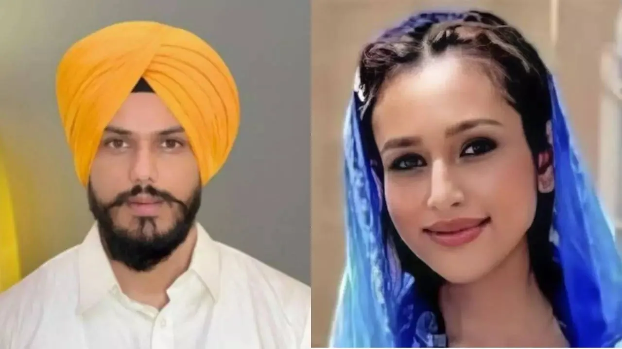 Amritpal Singh's wife Kirandeep Kaur