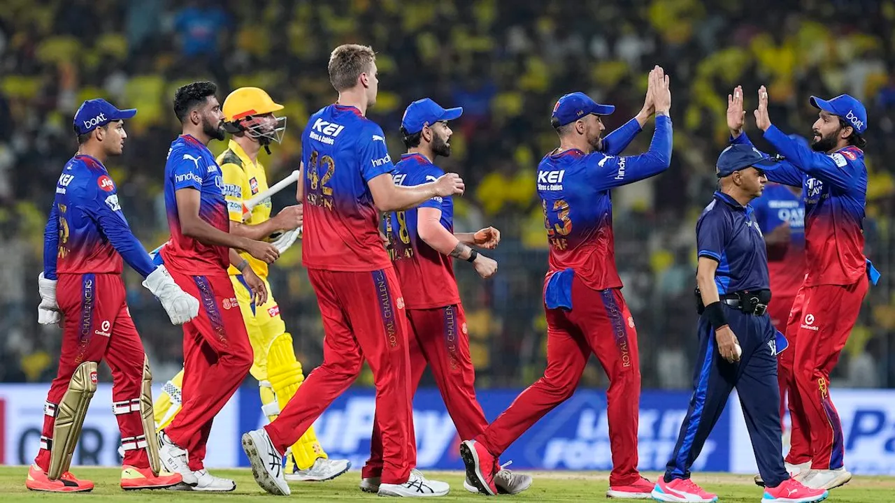 CSK beat RCB by six wickets in IPL opener