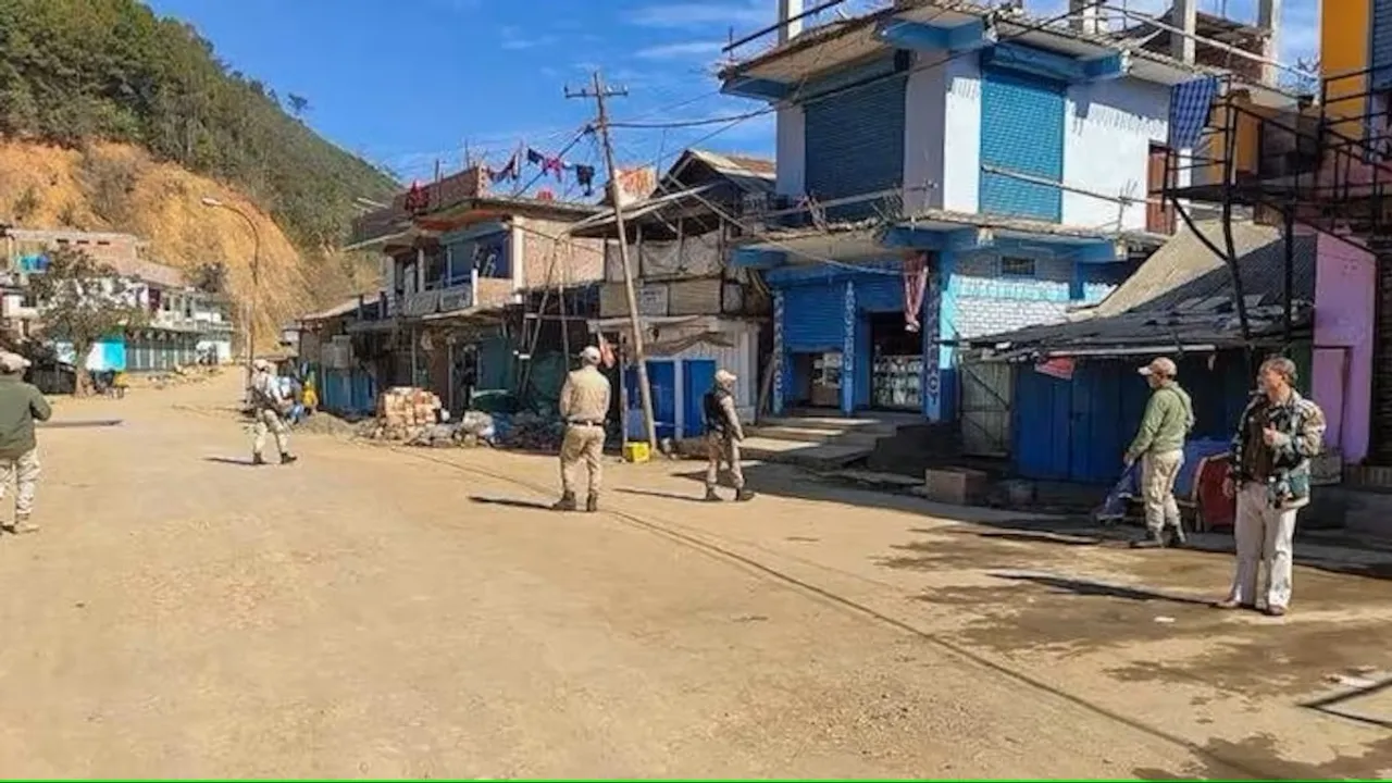 internet suspension in Churachandpur Manipur Violence