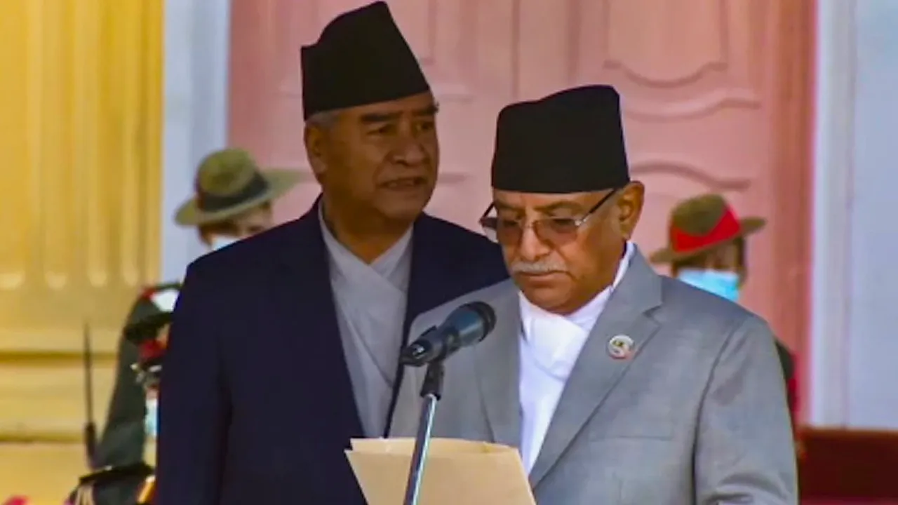 Prachanda took over as new Nepal PM