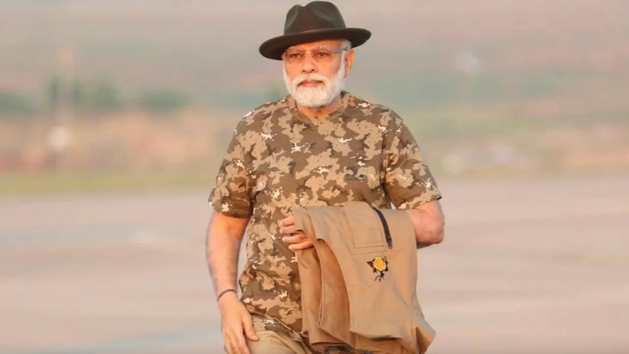 Prime Minister Narendra Modi on way to the Bandipur and Mudumalai Tiger Reserves