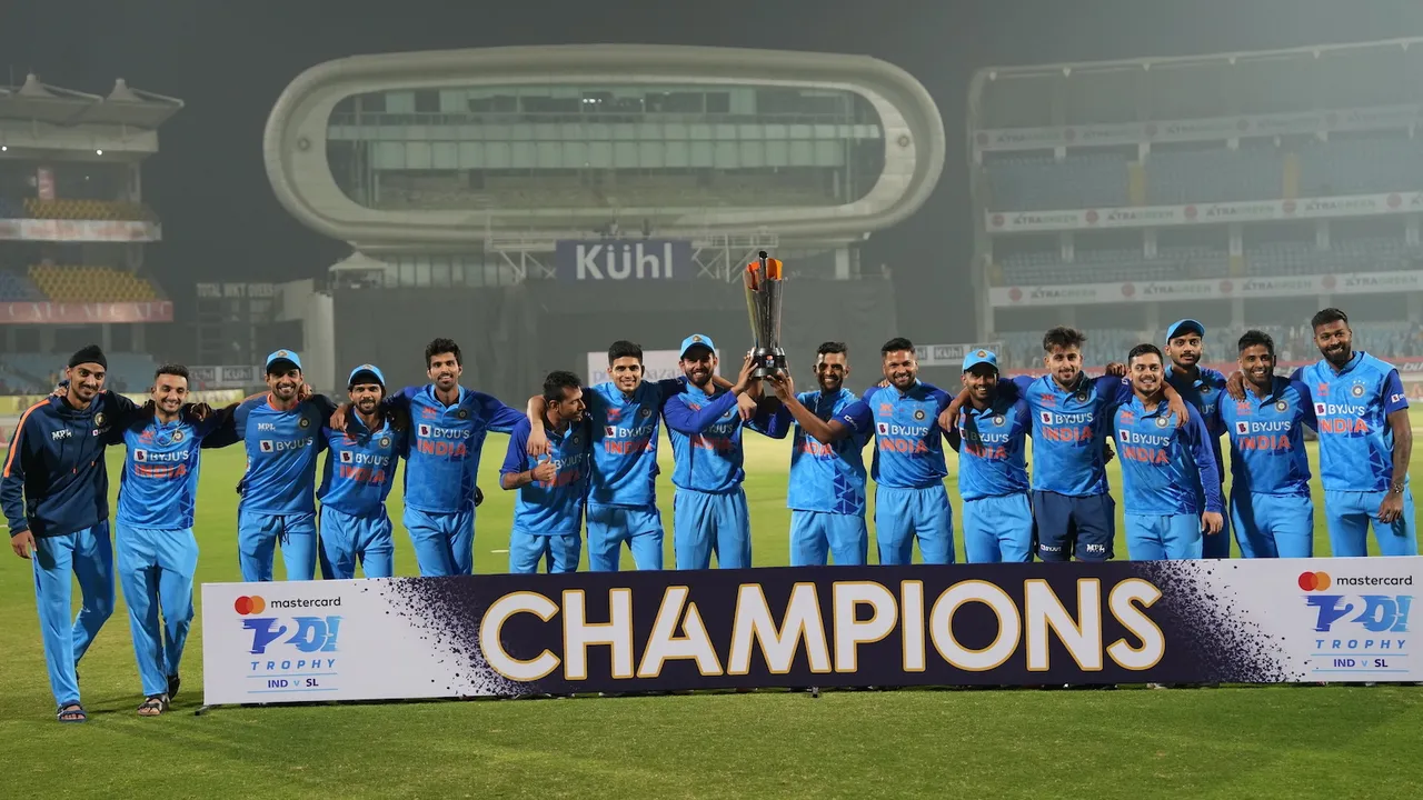 India win T20I series against Sri Lanka