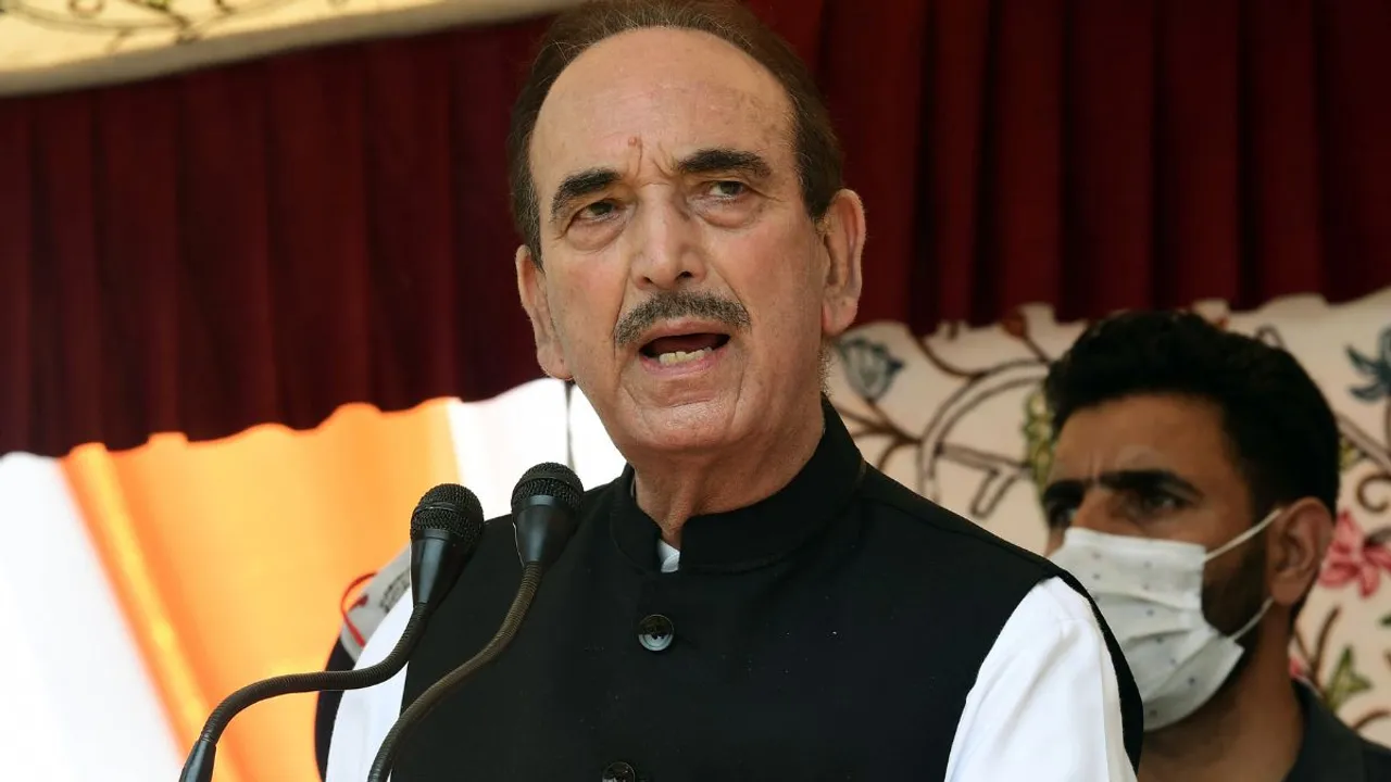 Entire J-K should condemn attacks on non-locals: Ghulam Nabi Azad
