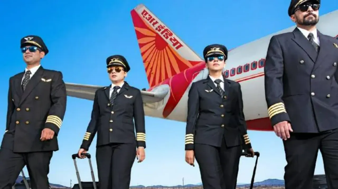 In India, 15% of pilots are women, three times the global average