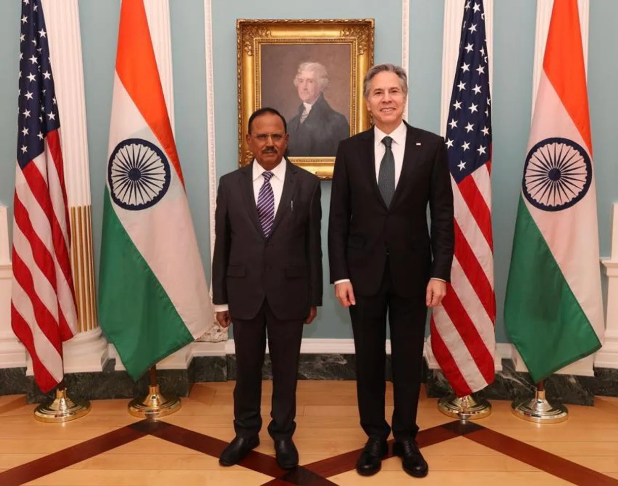 NSA Ajit Doval meets Blinken, discuss global and regional issues