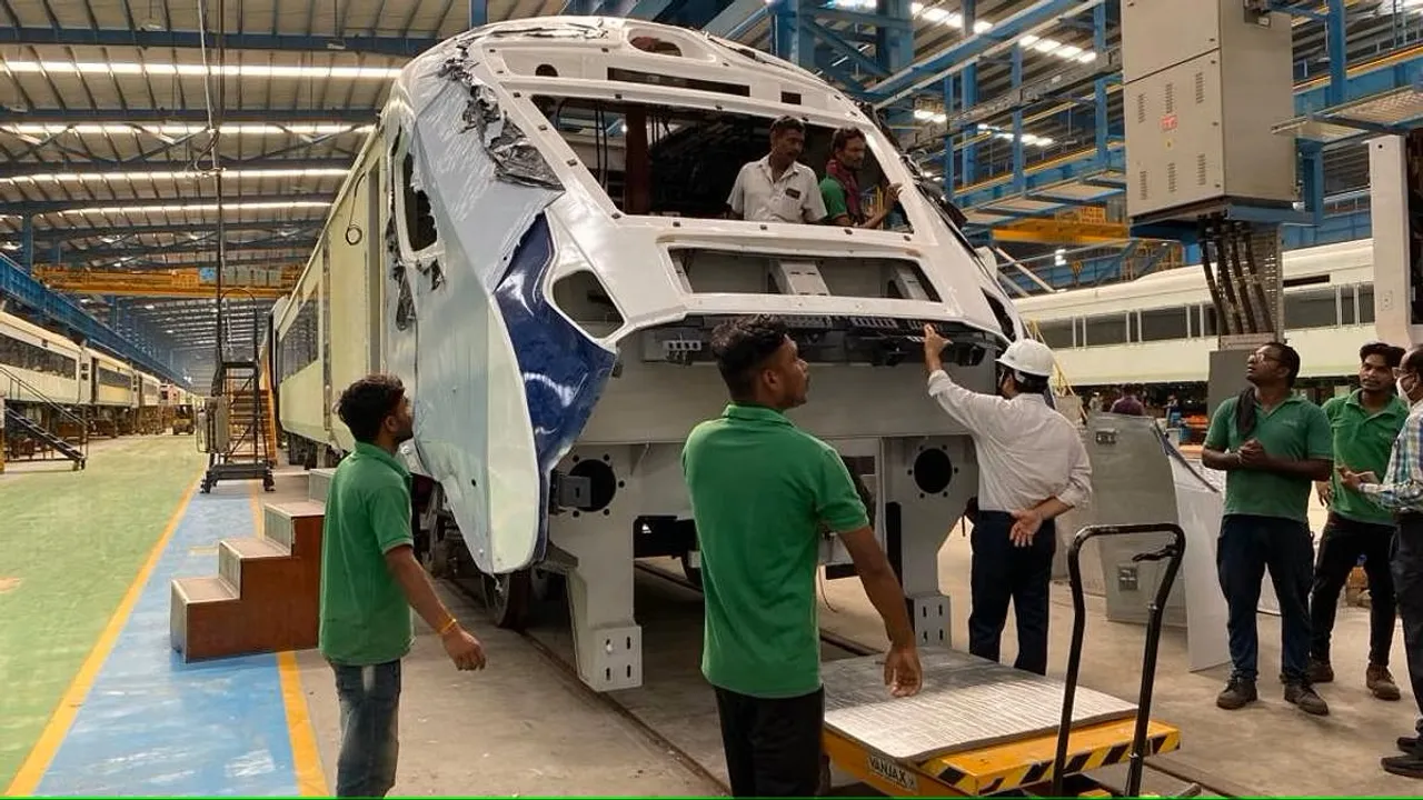 Vande Bharat Express Manufacturing