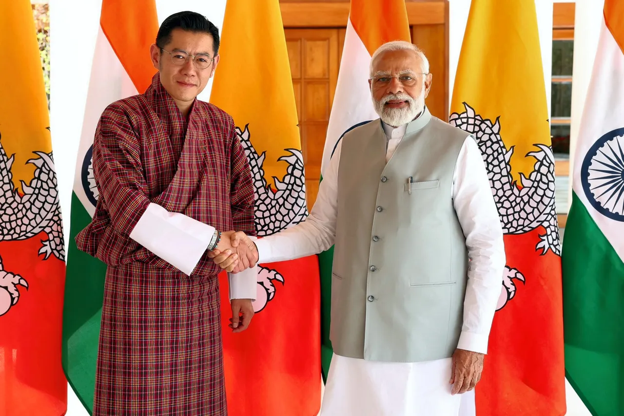 Bhutan India Bhutan King meets Narendra Modi