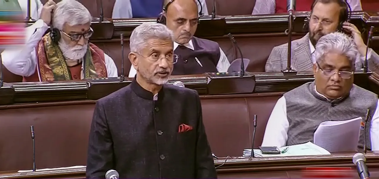 S Jaishankar In parliament Foreign minister