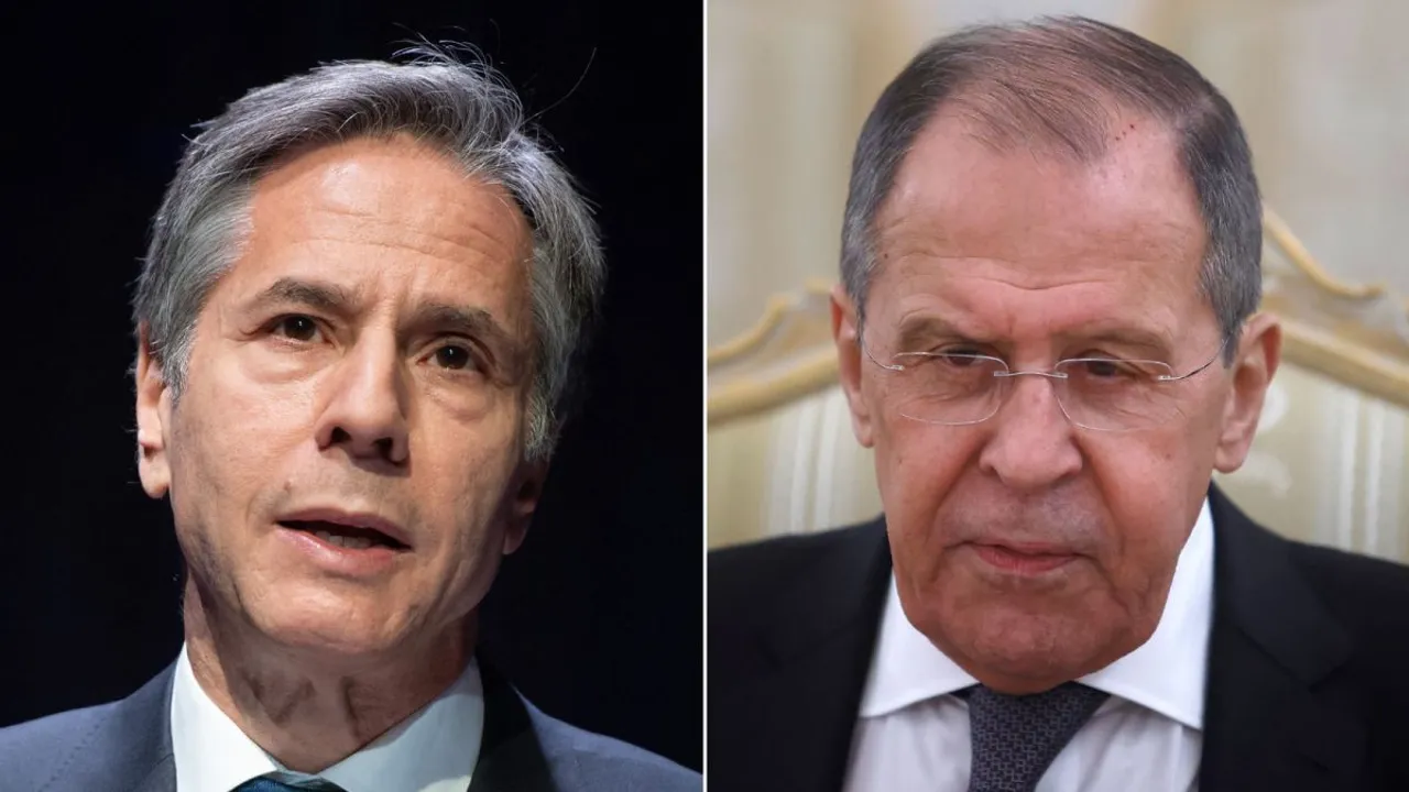 Antony Blinken Sergey Lavrov US Russia