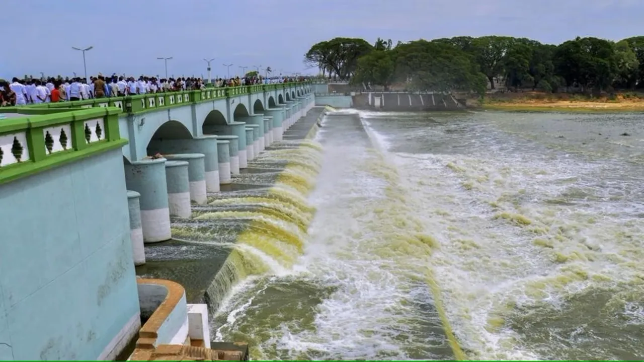 cauvery water sharing Karnataka Tamil Nadu