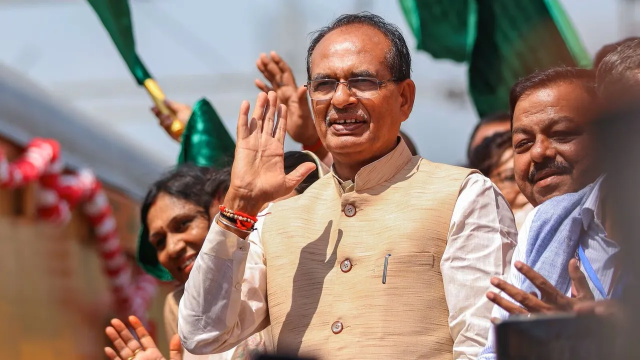 Former Madhya Pradesh chief minister Shivraj Singh Chouhan