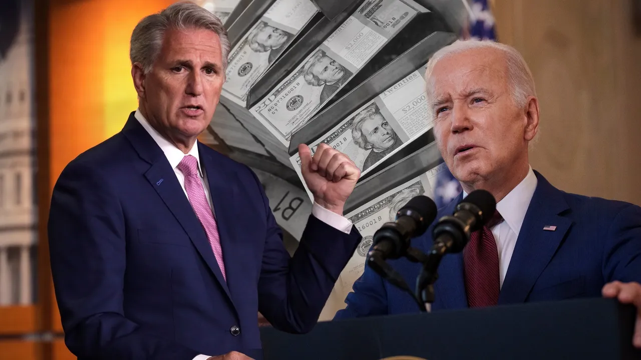 Kevin McCarthy Joe Biden US debt ceiling