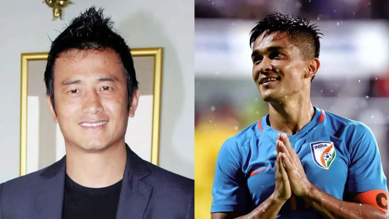 Bhaichung Bhutia Sunil Chhetri