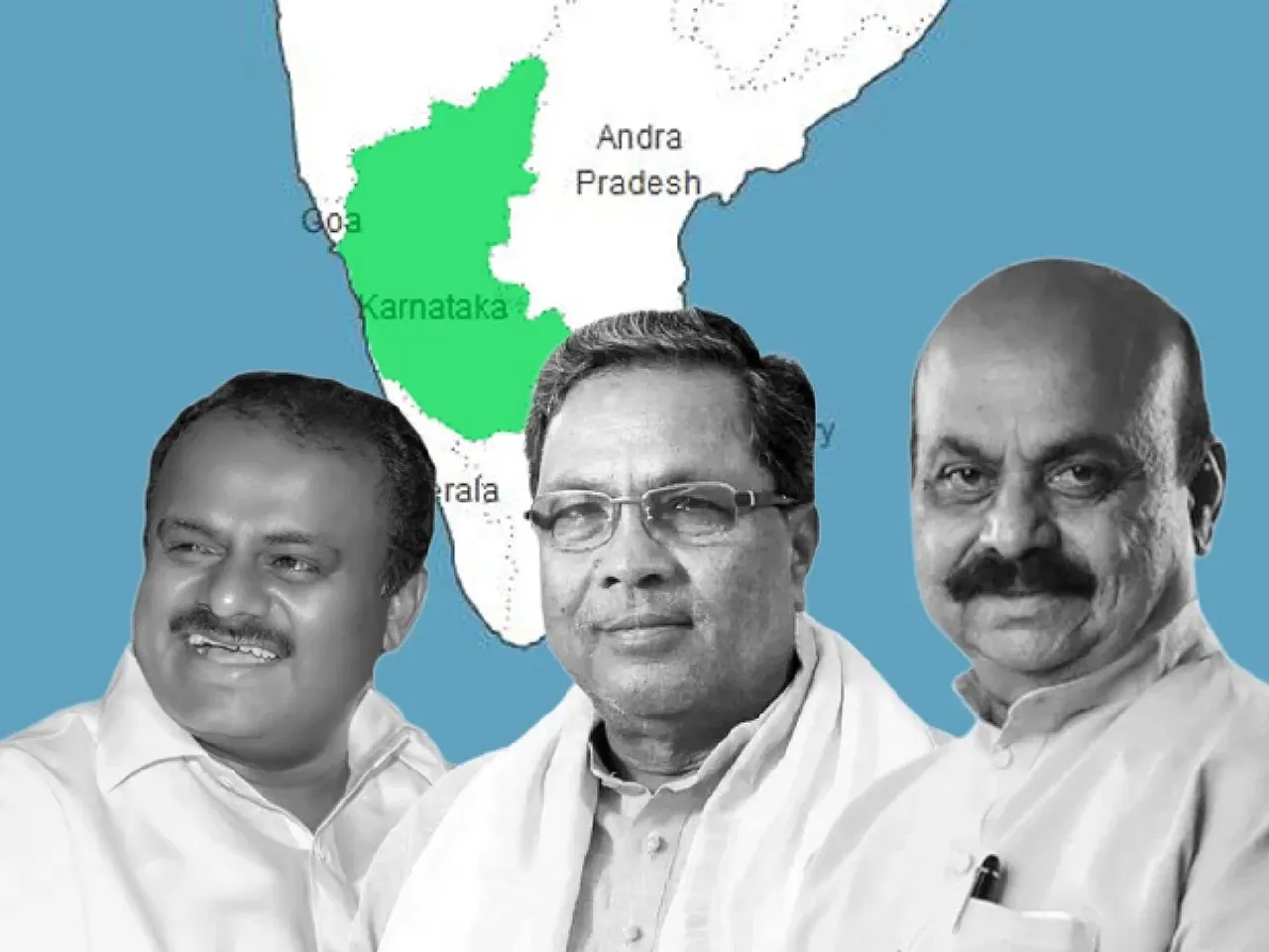 Karnataka Assembly Elections Basavaraj Bommai Siddaramaiah H D Kumaraswamy