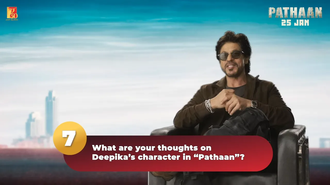 Shah Rukh Khan Pathaan Interview