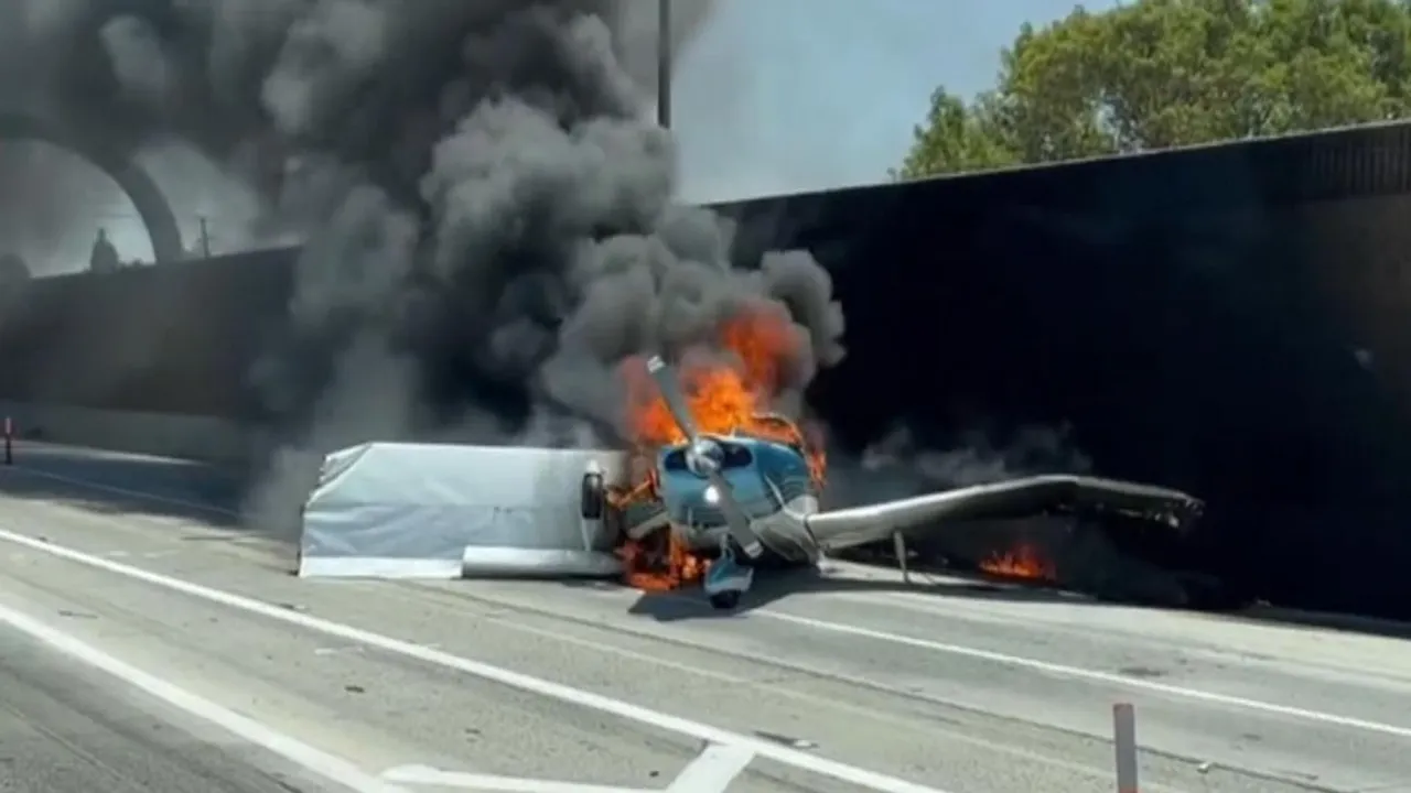 Plane rolled upside down in July 4 crash near California airport