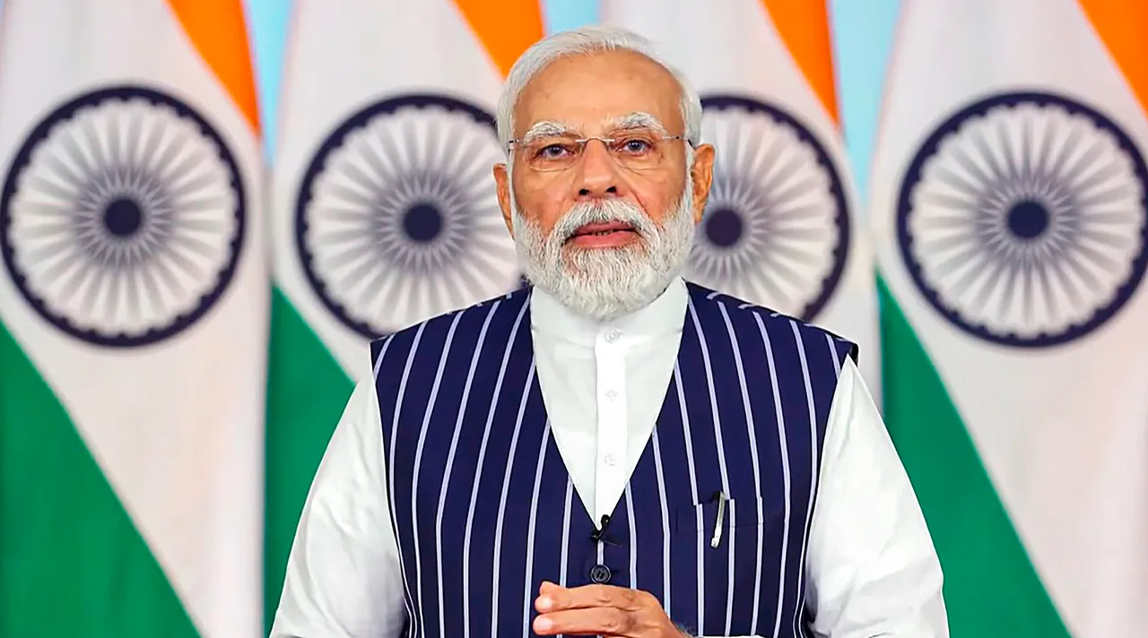 Prime Minister Narendra Modi virtually addresses the G20 Agriculture Ministers' Meeting