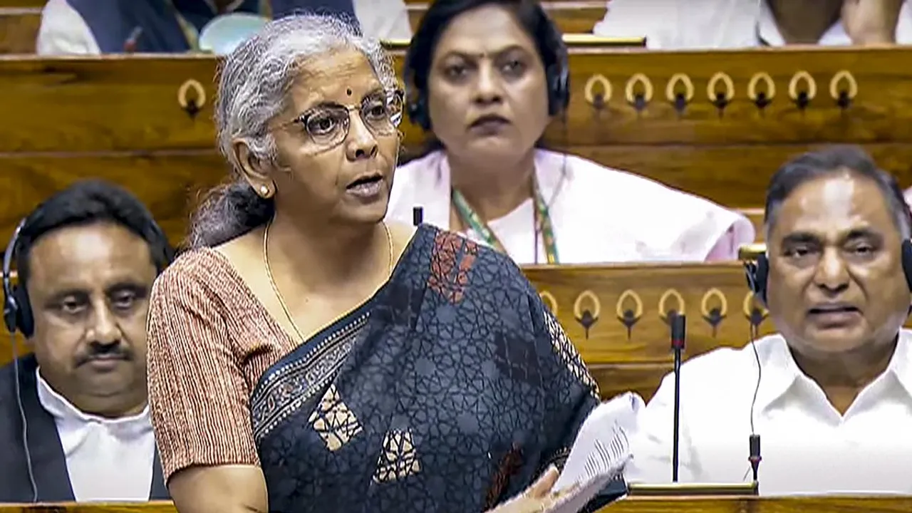 Finance Minister Nirmala Sitharaman tables the Financial Survey 2023-24